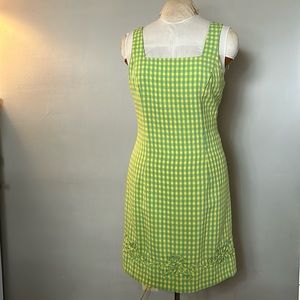 90’s plaid summer dress: Plaza South